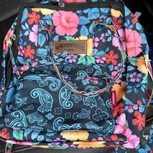 Unionbay Floral & Paisley Mini Backpack brand new with tags